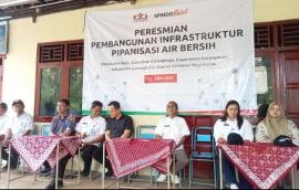 PERESMIAN PEMBANGUNAN INFRASTRUKTUR PIPANISASI AIR BERSIH